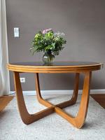Couchtisch Mid Century vintage Holz Glas Messing Baden-Württemberg - Kirchheim unter Teck Vorschau