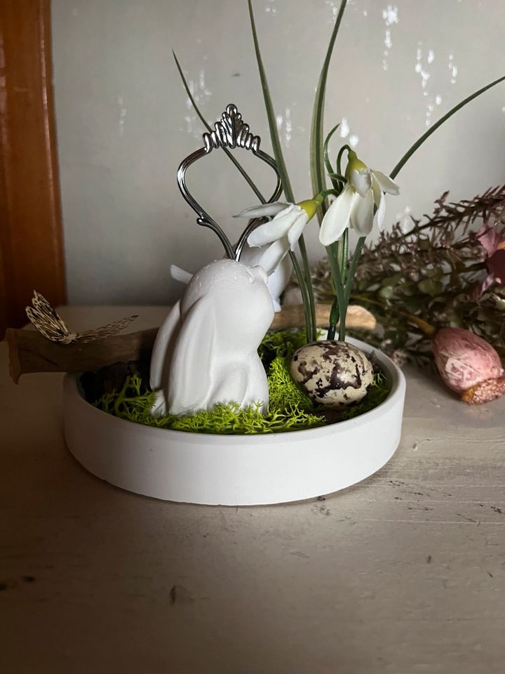 Osterdeko , Frühling, Hase , Etagere , Keraflott , 3D in Hage