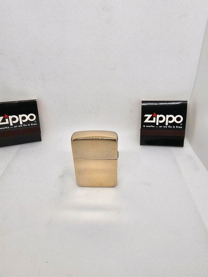 Zippo Replica 40-50 Jahre 24k Vergoldet in Hüllhorst