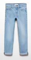 MANGO MNG KIDS Boy Gr.140 cm 9-10 Jahre Regular Jeans Hellblau Hamburg-Nord - Hamburg Winterhude Vorschau