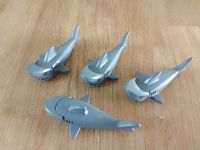 Verkaufe 4 Lego Figuren Tiere dunkelgraue Haie Sharks Kreis Ostholstein - Fehmarn Vorschau