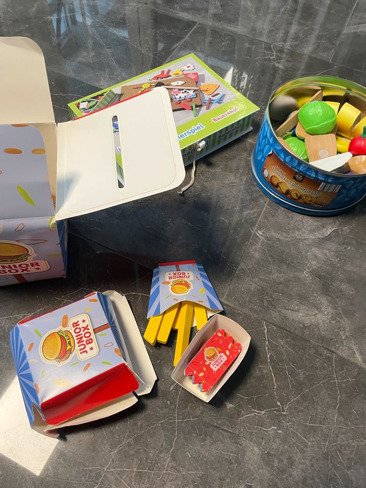 Gemüse, Burger Box , Hammer Spiel, Spielküche in Lautertal