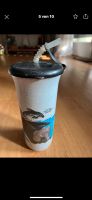 Trinkflasche Kunststoff Becher mit Strohhalm Miami Seaquarium Hessen - Mühltal  Vorschau