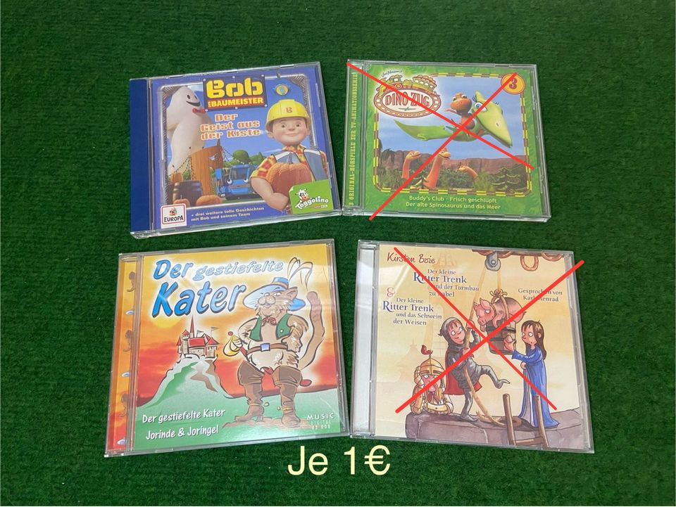 Hörspiel CDs - Cars - Bob der Baumeister in Dautphetal