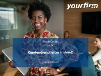 Kundendienstleiter (m/w/d) | Mannheim Baden-Württemberg - Mannheim Vorschau