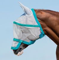 %% Horseware Rambo Fly Mask Fliegenmaske, DMAF15 + UV Schutz,Mit Nasenschutz abnehmbar,gute Augenfreiheit,Bestseller seit Jahren,Weidegang genießen, elastischer Klettverschluß, Shetty, Pony, Cob, Full Nordrhein-Westfalen - Kempen Vorschau