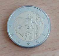 2 Euro Belgien - 100 Jahre Wirtschaftsunion mit Luxemburg 2021 Thüringen - Hartmannsdorf  Vorschau