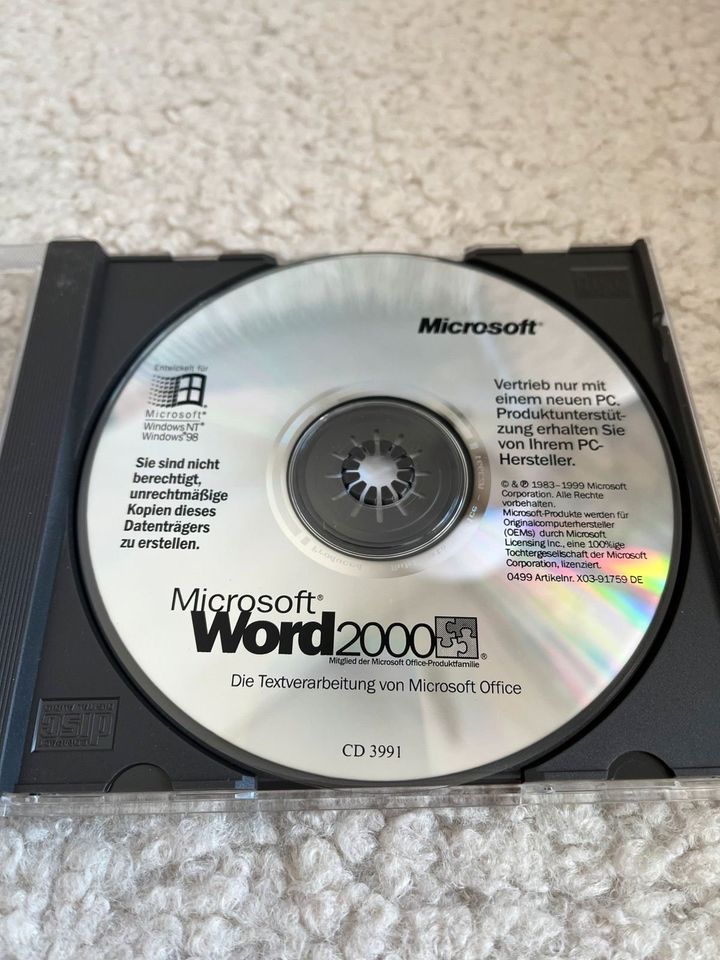 Microsoft Word 2000 in Luckenwalde