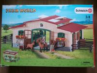 Schleich Stall 42195 (mit Pferden und Zubehör) Farm world Bayern - Würzburg Vorschau