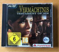 Das Vermächtnis Testament of sin DVD-Rom Computerspiel PC Spiel Baden-Württemberg - Giengen an der Brenz Vorschau