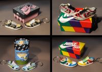 Nike SB Dunk Low miniatur Sneaker Paar mit Box / Anhänger / Neu Nordrhein-Westfalen - Langenfeld Vorschau