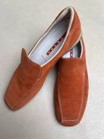 Prada Slipper/ Ballerina aus Wildleder orange 38 Baden-Württemberg - Waldenbuch Vorschau