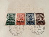 Briefmarken 10 Jahre Deutsche Nothilfe 1923-1933 Stempel!! Sachsen-Anhalt - Niederndodeleben Vorschau