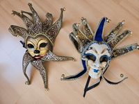 2 wunderschöne Masken für den Karneval oder zur Dekoration Nordrhein-Westfalen - Langenfeld Vorschau
