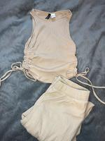 Damen Set Top und Hose Beige Baden-Württemberg - Oberkirch Vorschau