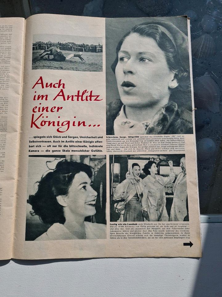 Die Krönung der Königin Elisabeth II  Zeitschrift  1953 in Pirmasens