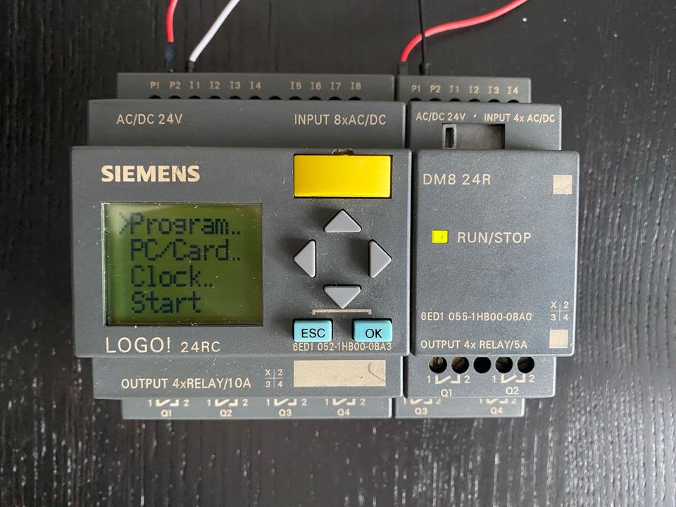 Siemens LOGO! 24RC 6ED1 052-1HB00-0BA3 / mit Erweiterungsmodul in Grevenbroich