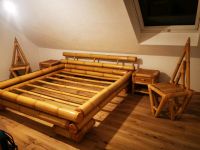 Bambusbett 2mx2m incl. 2 Nachttische und 2 Stühle Niedersachsen - Staufenberg Vorschau