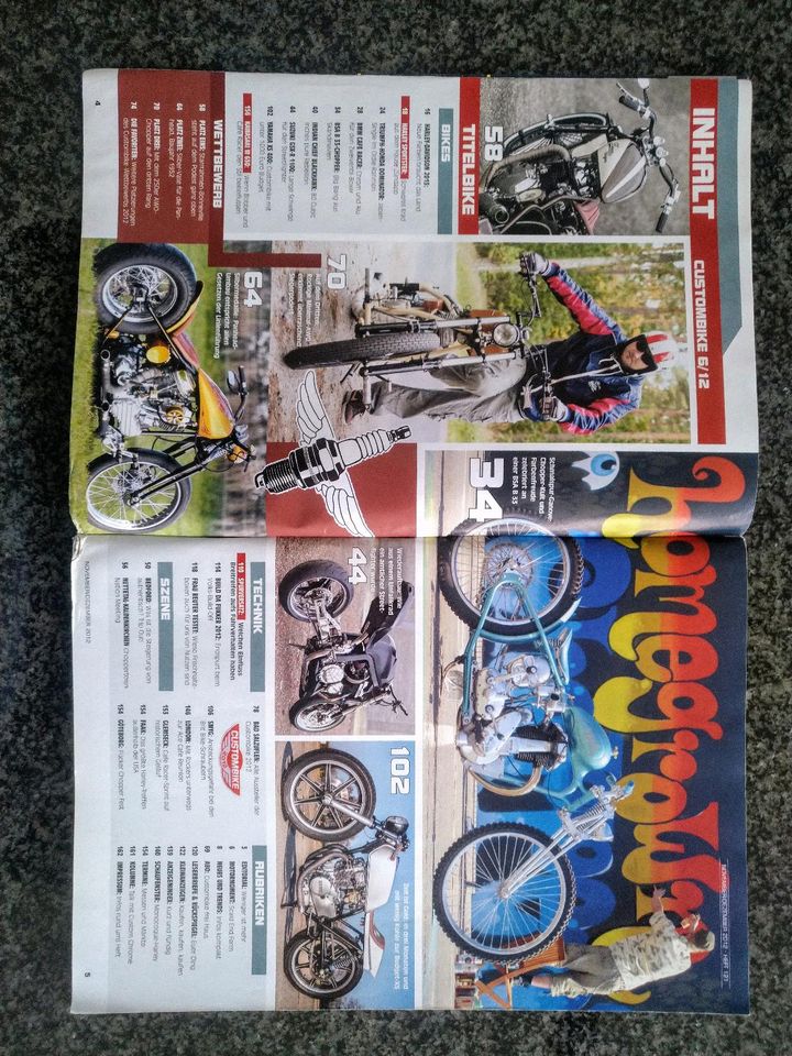 Motorrad Magazin, Custombike, 2 Räder, Biker Zeitschrift in Heilbronn