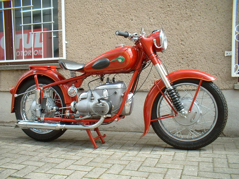 MZ BK 350 Baujahr 1958 - Komplettrestauration in Aschersleben