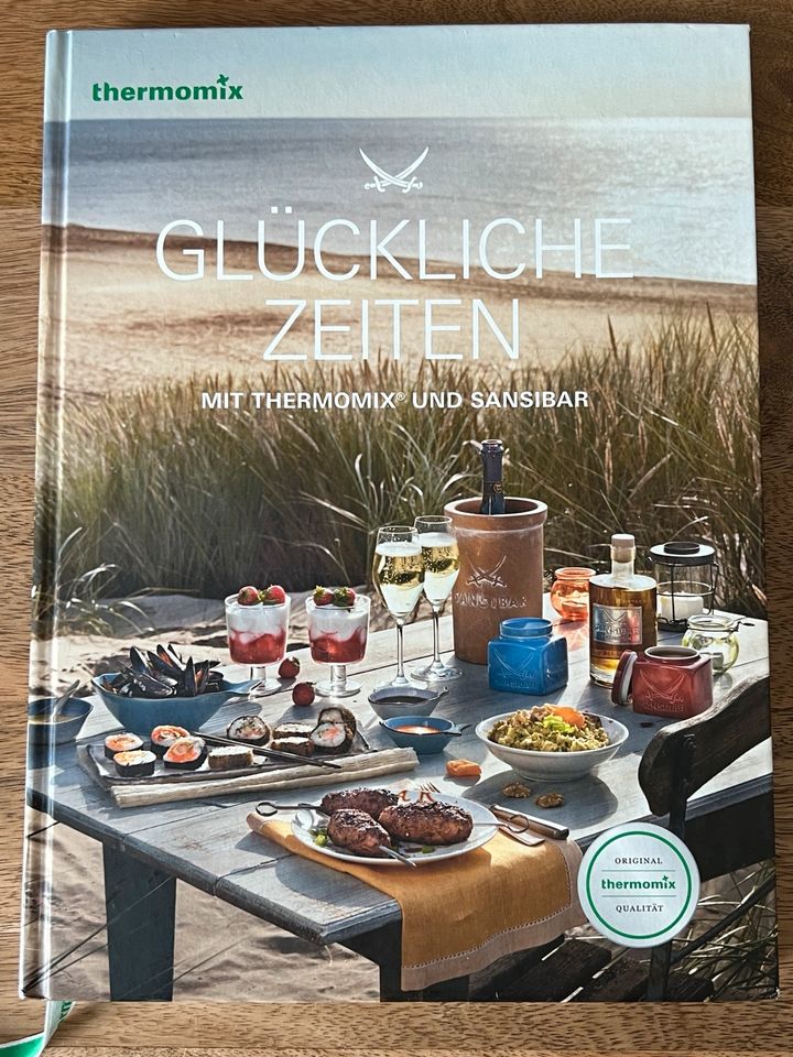 Kochbuch Vorwerk GLÜCKLICHE ZEITEN mit THERMOMIX und Sansibar in Dresden