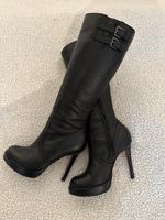 Buffalo High Heel Plateau Leder Stiefel 37, schwarz Niedersachsen - Kirchgellersen Vorschau