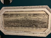 Antiker Bilderrahmen, Vollholz, Bologna Druck 90x50cm Brandenburg - Potsdam Vorschau