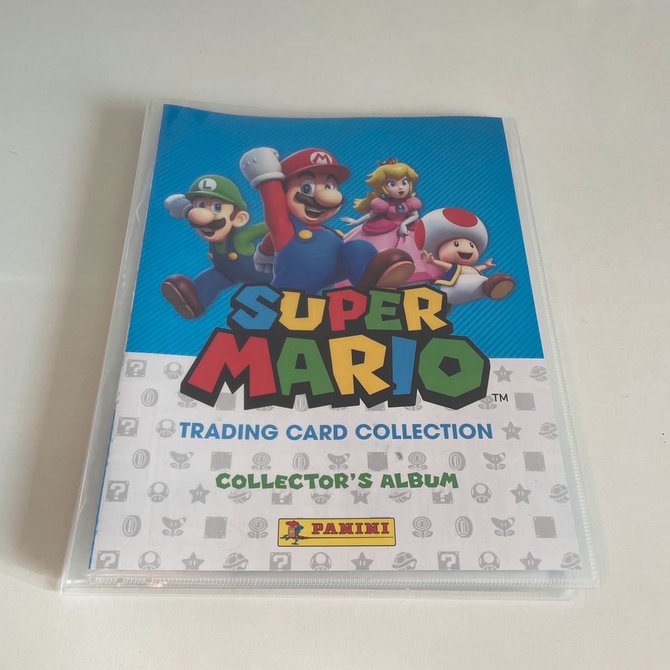 Panini Super Mario Trading Card Album inkl 142 Karten + 1 Limited in Aalen