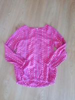 128 Bluse Shirt Oberteil Hemd pink Sterne Brandenburg - Brieselang Vorschau