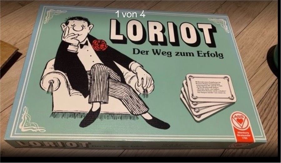 Loriot der Weg zum Erfolg Gesellschaftsspiel in Ammerndorf
