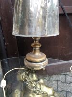 Vintage Art Deco Stehlampe mit Schirm Lampe, versilbert? Bronze? Nordrhein-Westfalen - Krefeld Vorschau