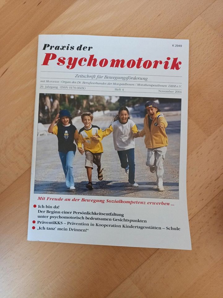 Zeitschrift für Bewegungsförderung Praxis der Psychomotorik in Mönchengladbach