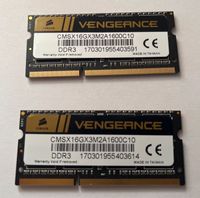 Corsair Vengeance 16GB Kit (2x8GB) RAM Sachsen - Niederwiesa Vorschau