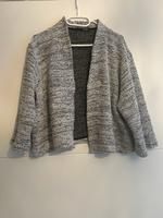 My Own Blazer Strick Jacke schwarz weiß meliert Gr M 40/42 Bolero Schleswig-Holstein - Lübeck Vorschau