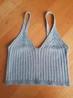 silbernes Top Gr. XS   Ärmellos Gebraucht Baden-Württemberg - Offenburg Vorschau