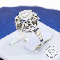 M 179078 Wert 5.450,- Diamant + Brillant Ring 585 Gold 14 KT XXYY Duisburg - Hamborn Vorschau