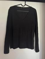 Zara Basic langarm Oberteil Pullover mit v-ausschnitt schwarz S Niedersachsen - Oyten Vorschau