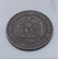 10 Centimes 1862 K Frankreich Münze Napoleon III Berlin - Mitte Vorschau