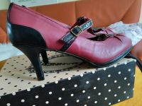 Damen Schuhe Pumps Banned neu 41  Bordeaux -schwarz Bayern - Ansbach Vorschau