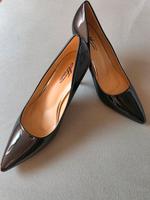 Lack Pumps, Stilettos, neu, schwarz, Gr. 40 Hessen - Lich Vorschau
