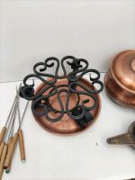 Fondue Set, 2 Töpfe-Messing und Emaille,neu Baden-Württemberg - Tübingen Vorschau