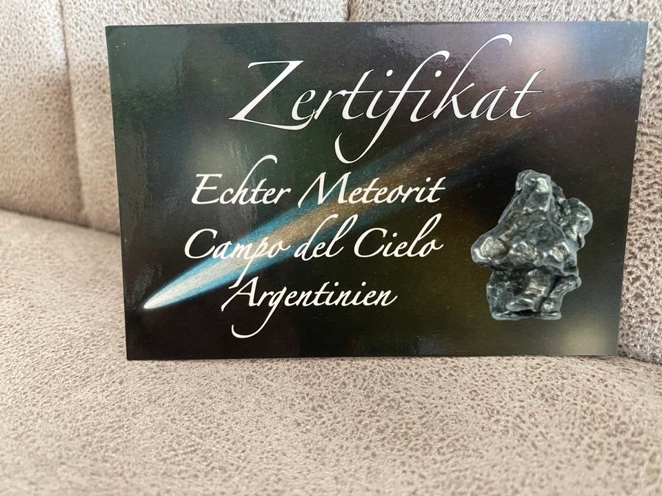 Echter Meteorit aus Argentinien, Stein, Sammler, in Magdeburg