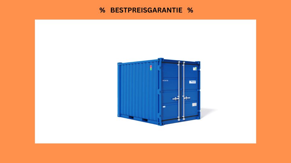 10' Fuß Lagercontainer/Materialcontainer/Baucontainer in Frankfurt am Main