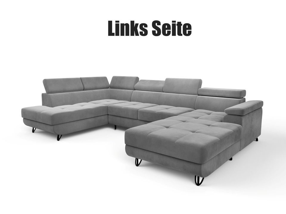 Ecksofa mit Schlaffunktion / Sofa-Form- U / Couch / Wohnzimmer in Berlin