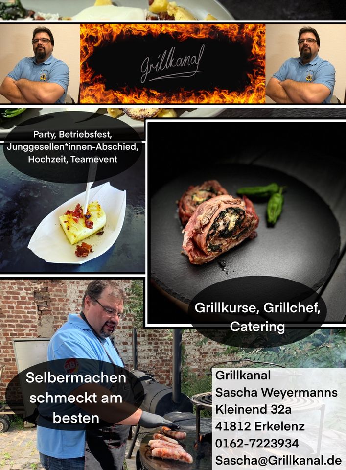 Catering, Grillkurse und Miet einen Grillchef in Erkelenz
