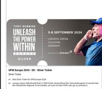 4 Tage Greator UPW Europe 2024 Köln Lanxess Arena Tony Robbins Rheinland-Pfalz - Carlsberg Vorschau