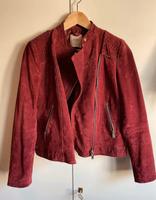 Mango Lederjacke S rot Nordrhein-Westfalen - Borken Vorschau