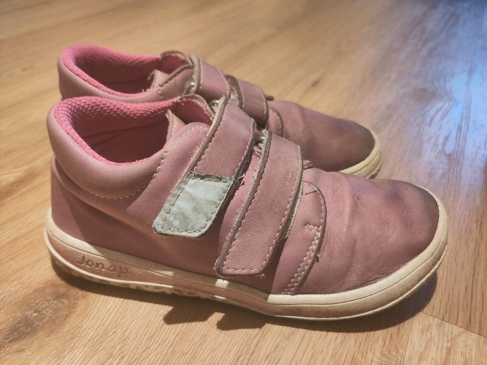 Jonap Halbschuhe Gr 29 rosa Barfußschuhe leder in Hamburg