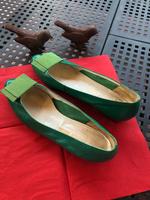 Bally grüne Ballerina Gr. 41 Niedersachsen - Bleckede Vorschau