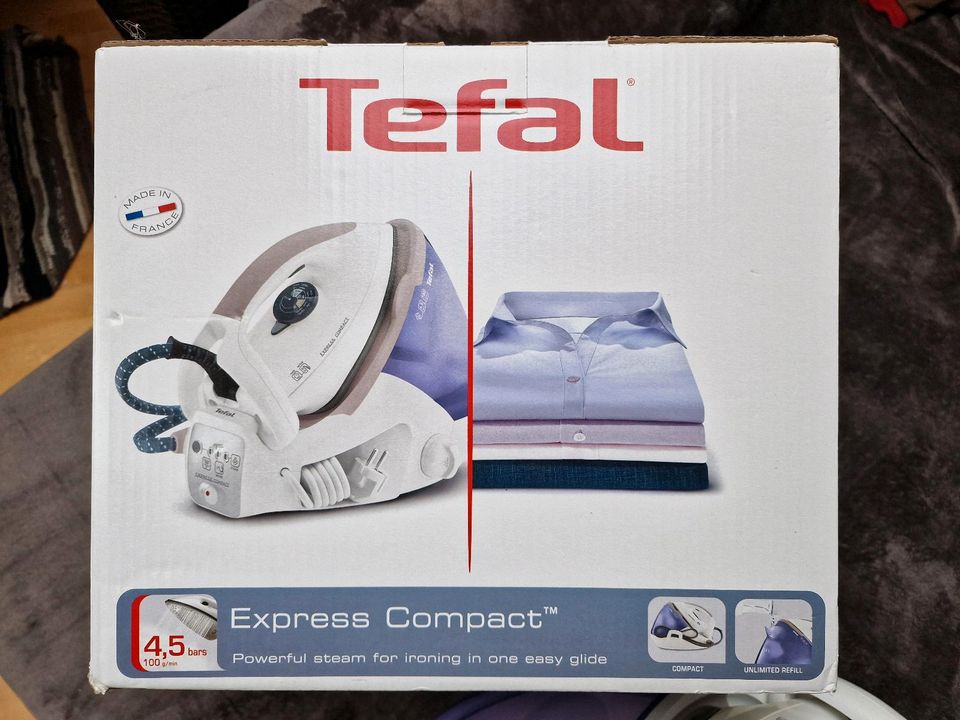 Tefal Express Compact GV 7085 / Dampfbügelstation/Dampfbügeleisen in  Baden-Württemberg - Renchen | eBay Kleinanzeigen ist jetzt Kleinanzeigen